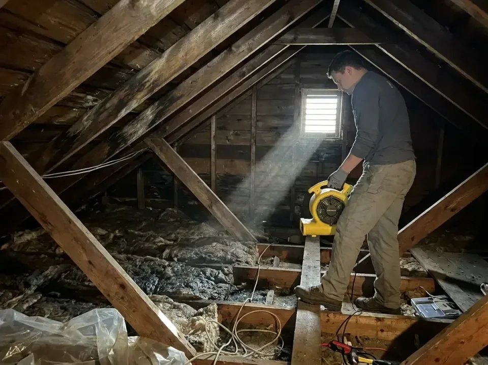 attic-water-damage-drying-proc-007 — frequently asked questions, Emergency Water Extraction & 24/7 Flood Response in Ilion,…